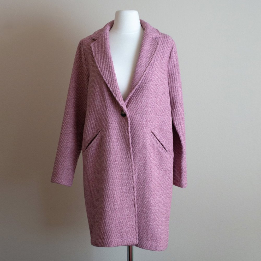 NEW Christian Siriano New York Designer Pink Coat